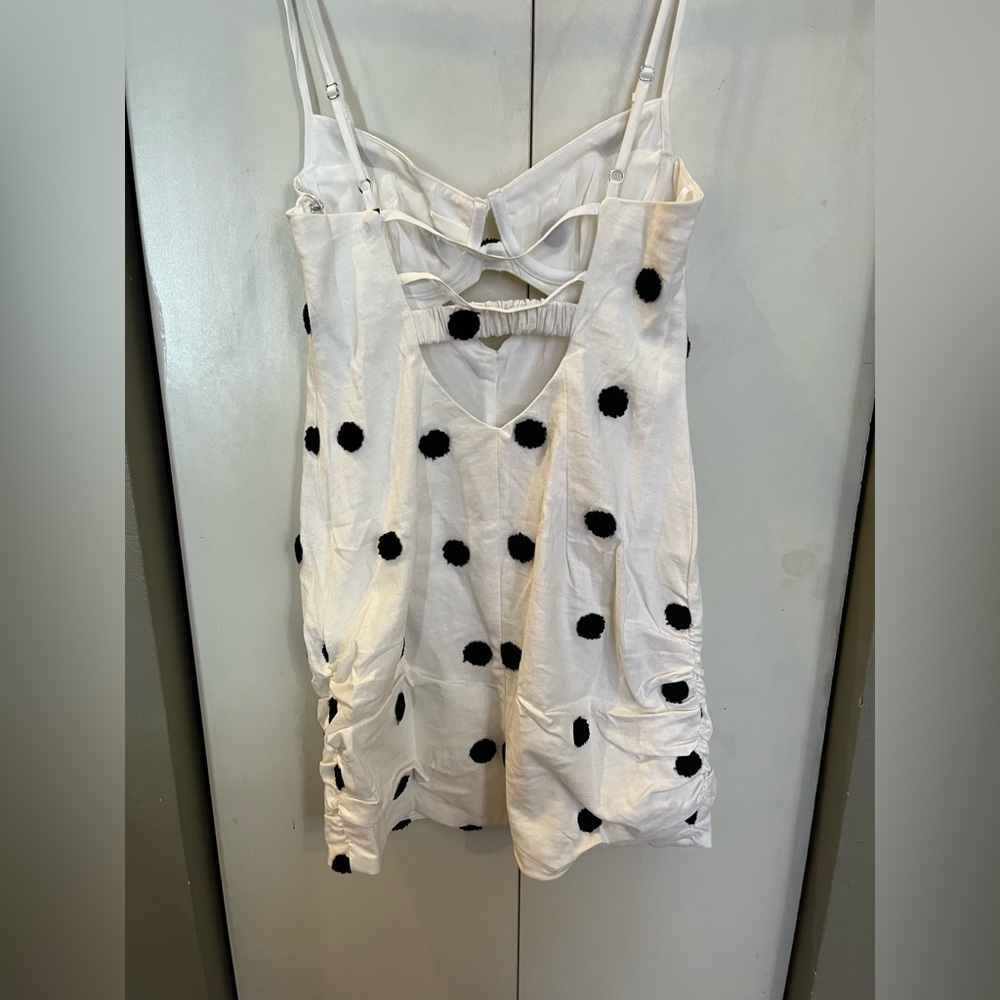 For Love and Lemons Abigail Mini Dress Size S NWT - Picture 2 of 7
